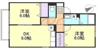 エーア トベーレ A【2階】の間取り