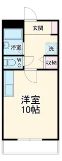 プレシアス赤城II【1階】の間取り