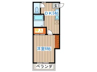 ホープ【2階】の間取り