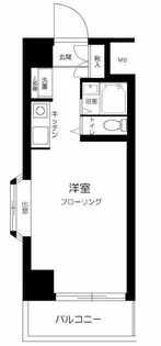 スカイノブレ川崎柳町【9階】の間取り