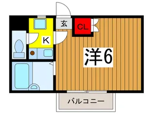 モンタタ館【2階】の間取り