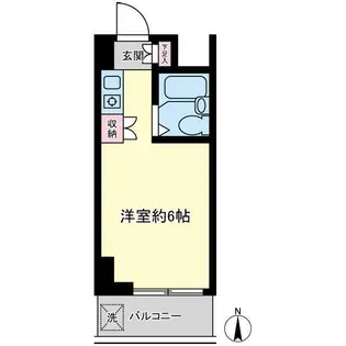 エトワール明神町 502【5階】の間取り