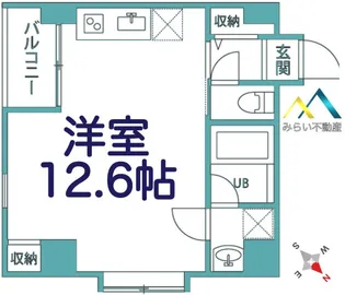 OMORI【3階】の間取り