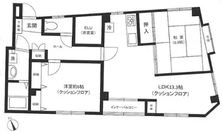 ベルフォーレ・K3【2階】の間取り