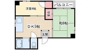 GS東三国【4階】の間取り