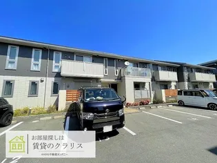 プレジールA棟【1階】の外観