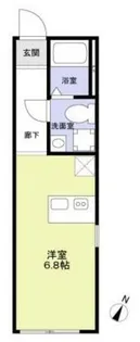 Urban Nest 杉並【2階】の間取り