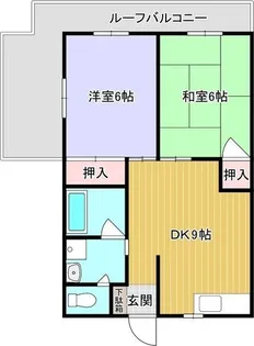 ハイツノア【2階】の間取り