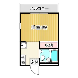 ファミール和田【1階】の間取り