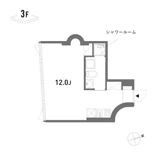 奥浅草ハイブリッド【3階】の間取り