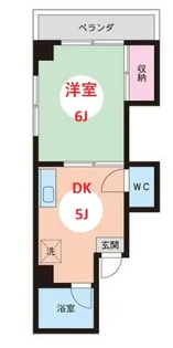 ハイム内山B館【3階】の間取り