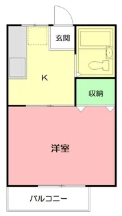 コーポPB【1階】の間取り