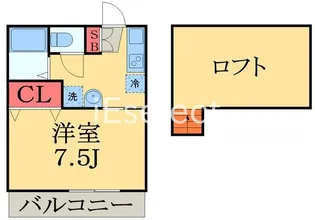 ベルクルール【2階】の間取り
