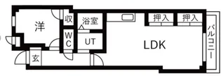 グリーンハイツ【1階】の間取り