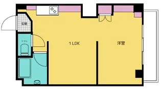 プルトムハイツ【3階】の間取り