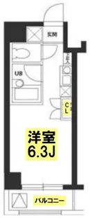 カスタリア西船橋【9階】の間取り