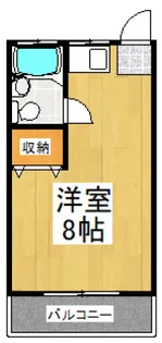 メゾンエクセK【2階】の間取り
