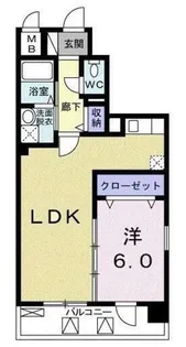 ル・コンフォール【3階】の間取り