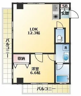 代官山眺めのいい家【4階】の間取り