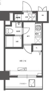 Etervo川崎大師【6階】の間取り