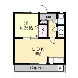 グランディオ【3階】の間取り