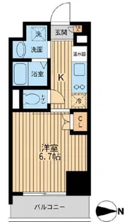 プライムアーバン西大島【2階】の間取り