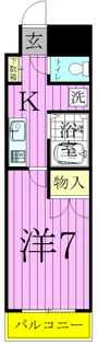タウンコートサカエ【5階】の間取り