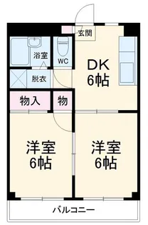 フラワーヒルズ【3階】の間取り