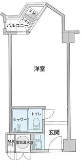 ライオンズマンション道玄坂【2階】の間取り