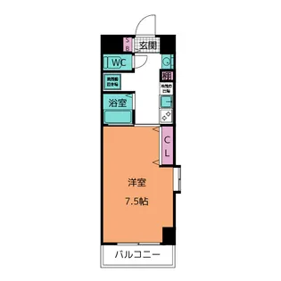 Deux mille deux【4階】の間取り