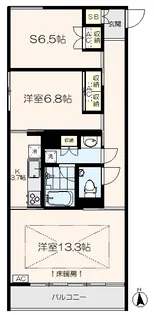 パークサンライトマンション【1階】の間取り