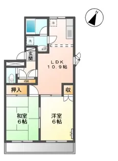 グレイスハイム【2階】の間取り