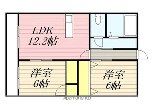 プレステージ古川【3階】の間取り