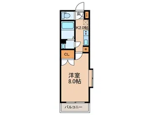 Grand Kisyaba【4階】の間取り