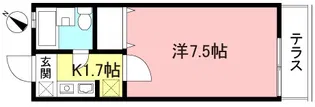 スワンハウス【1階】の間取り