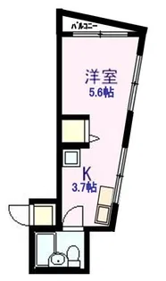 フォレストヒルズ稲田町【4階】の間取り