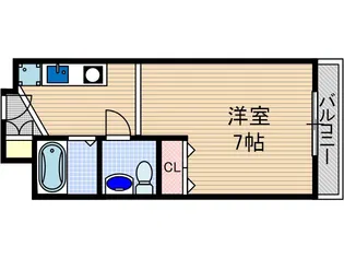 UEDA BUILDING【2階】の間取り