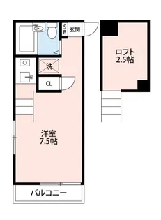 T&Tハイツ【2階】の間取り
