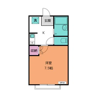 コンフォールSK【2階】の間取り