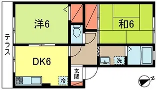 グリーンステイト荻窪【1階】の間取り