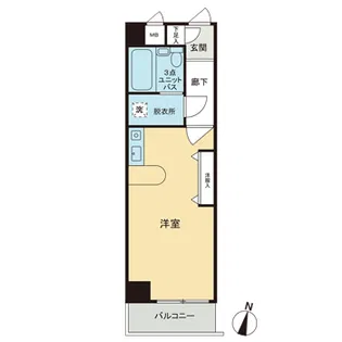 カーサグラン東向島【5階】の間取り