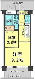 ディアリオ【2階】の間取り