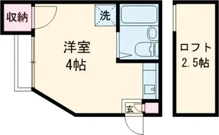 メゾンドロペ【2階】の間取り