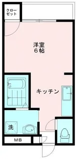 クレ・リエール大倉山I【1階】の間取り