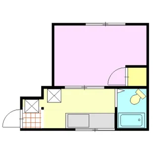 篠原ハイツ【1階】の間取り