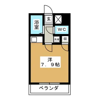 パークハイツみしまII【3階】の間取り