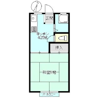 サンシティー上田【2階】の間取り