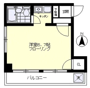 内田ビル【2階】の間取り