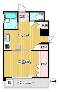 東京都板橋区中丸町【マンション】の間取り
