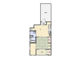 表町2丁目貸物件【1階】の間取り